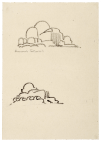 Skizzen zum Observatorium 1917